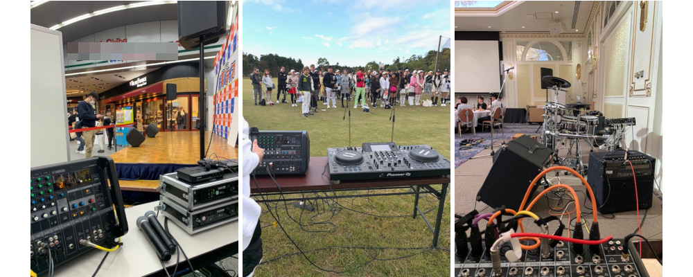 お手ごろ価格☆本格PA機材セット【無料配送地域有り】 標準PAレンタルセット - パプリカミュージックレンタル